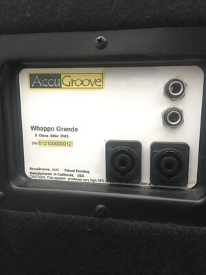 Accugroove Whappo Grande