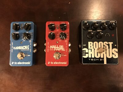 TC Flashback, TC Hall of Fame, Tech 21 Bass Boost Chorus