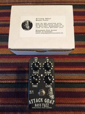 Wounded Paw Audio Attack Goat Bass Fuzz