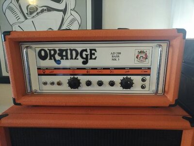 *DROP* One-of-a-kind Orange AD200 Hand Wired