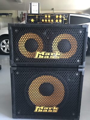 Markbass Momark SD-800 (black face) with Traveler 151P and Traveler 102P - complete rig - $1,150.00