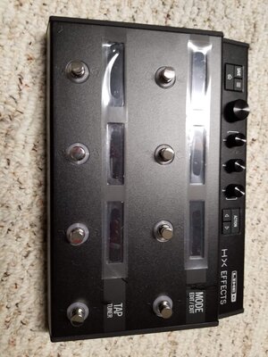 Line 6 HX Effects, Boss GT-1b w/ FS, Element XP