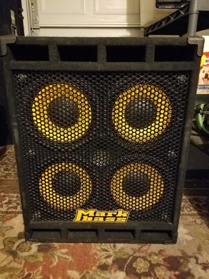 REDUCED/More Trades!!!: Markbass 104HF cab (Italian/Upgraded)