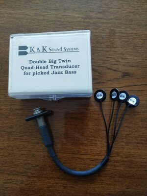 K&K Sound Big Twin Upright Bass Pickup -- or Trade