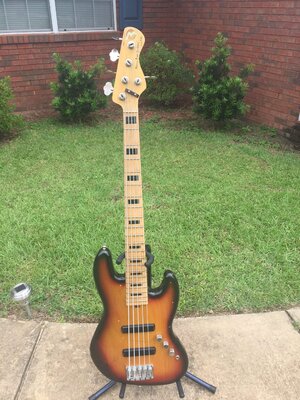 PRICE DROP! Marco TFL Reliced 5 string Bass