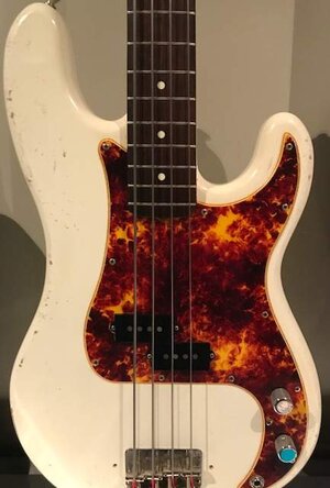 Spitfire Custom Precision Bass Pickguard