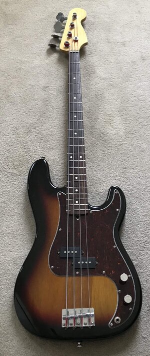 Precision Bass -   Free Shipping- David Certain with Varitone Switch