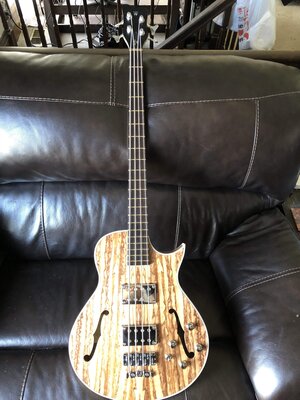 Warwick Star Bass II SC SingleCut 4-String Bass (German Made) Rare