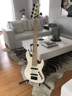 F clef (Jazz Bass) Custom series II 5 strings