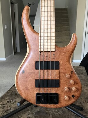 Mint 2017 MTD 535-24 Beautiful Maple Burl Top