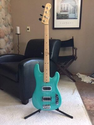 CinCity Customs Tele-type P-bass Chisonic (Free Ship)