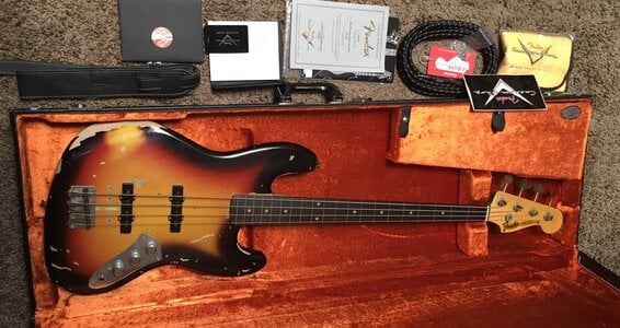 Fender Custom Shop Jaco Pastorius Tribute Jazz Bass