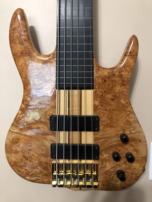 Haydn Williams (Overwater) Ken Smith Style 6 Fretless