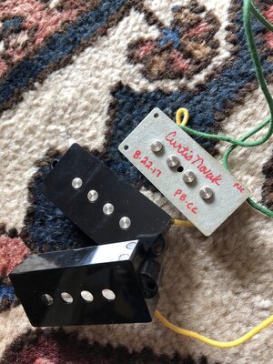 Curtis Novak Charlie Christian P-Bass Pickup - Perfect