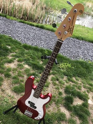 SX Short Scale Ursa 1 Jr. Bass - Old Headstock