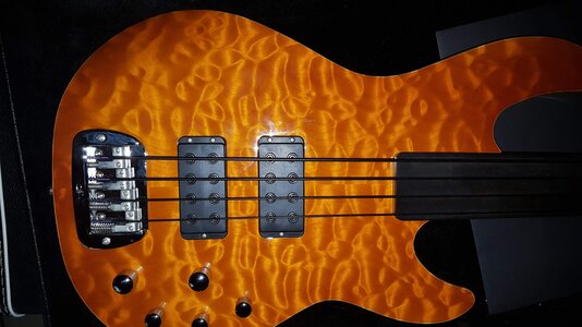 Price reduced-Gorgeous G&L USA custom shop m2000 fretless