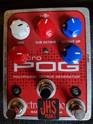 EHX Micro POG (JHS Quadrapog Modded)