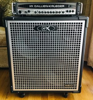 GK 700RB-II Head and GK Neo 212-II Cab