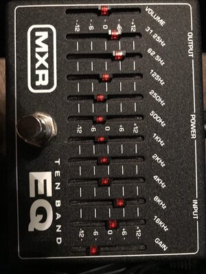 M X R EQ pedal. Price reduced