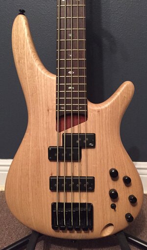 2016 Ibanez SR655 5 String PJ w/Nordstrand (CND) PJ5 7.8 Lbs!! $475 shipped W/Roadrunner case