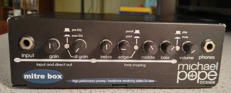 Michael Pope Design Mitre Box preamp - Price Drop!!!