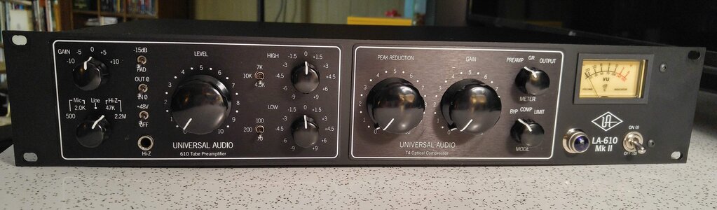 Universal Audio LA-610 Mk II preamp