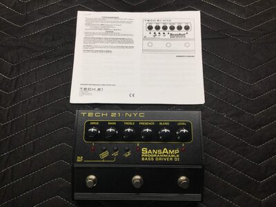 Sansamp Programmable Bass Driver