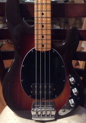 Stingray Classic with beautiful flamed neck , must see!