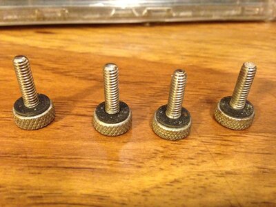 Vintage Musicman Bridge Mute Screws, 1986