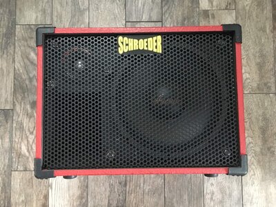 Schroeder 12PL Cabinet w/ Cover - Single 12" 600W RMS! *Price Drop*