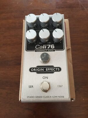 Origin Effects Cali76 CB (Compact Bass) Compressor