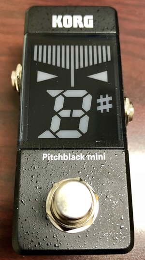 Korg Pitchblack Mini Tuner Pedal