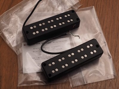 Nordstrand DC5 Dual Coil Soapbar pickups P2 size 19mm