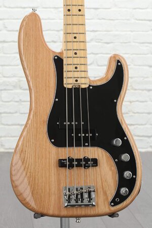 Fender American Elite Precision Bass - Natural, Maple Fingerboard(NEW)