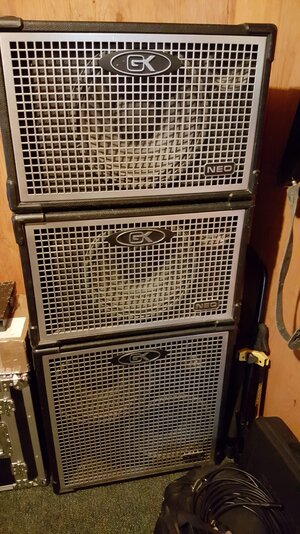 Gallien Krueger Neo 112 II and Neo 212 II St Louis/Southern Illinois area.