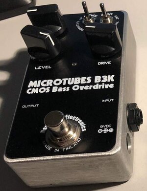 Pedals: Bass Whammy,  Darkglass B3K