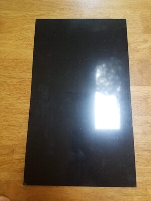 Pickguard Material Matte Black