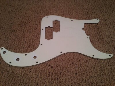 Pickguards for p bass White and Black