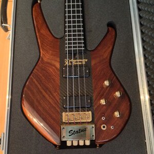 Status Series II bass 30th Anniversary Limited Edition #14 of 14