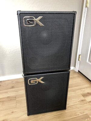 GK Gallien-Krueger 1x12 Bass Combo with 1x12 powered cabinet