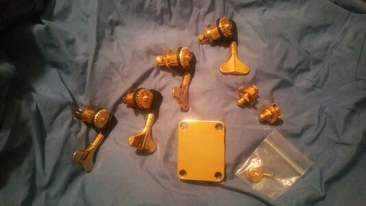 Schaller Gold hardware set