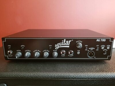 Like New Aguilar AG700 Super Light Bass Head 2018 Black