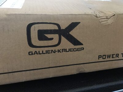 Gallien-Krueger MB Fusion 800 Ultra-Light 800W Tube Preamp Bass Head