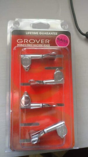 Grover mini chrome tuners 2L2R