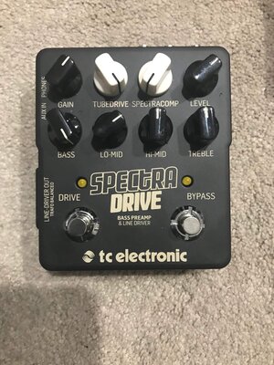 TC Electronics Spectradrive pedal