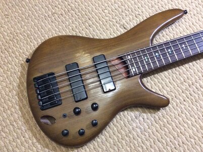 Ibanez SR605 5 String 7lbs 15Oz! $380 + FREE Shipping Swamp Ash Abalone Jatoba Bubinga