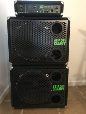 Trace Elliot 7210 SMC GP7  head + Two 1153T cabs