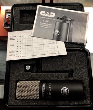 PRICE DROP: CAD E-300 E300 large diaphragm condenser microphone