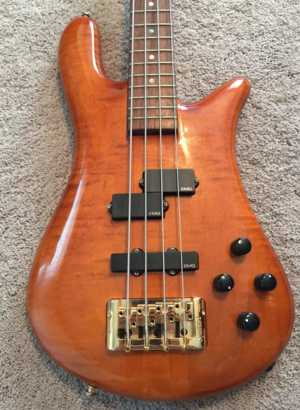 1998 Spector SSD Euro NS4-CR with HAZ preamp