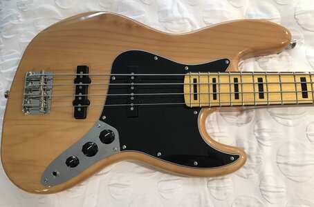 Jazz bass body and Warmoth neck